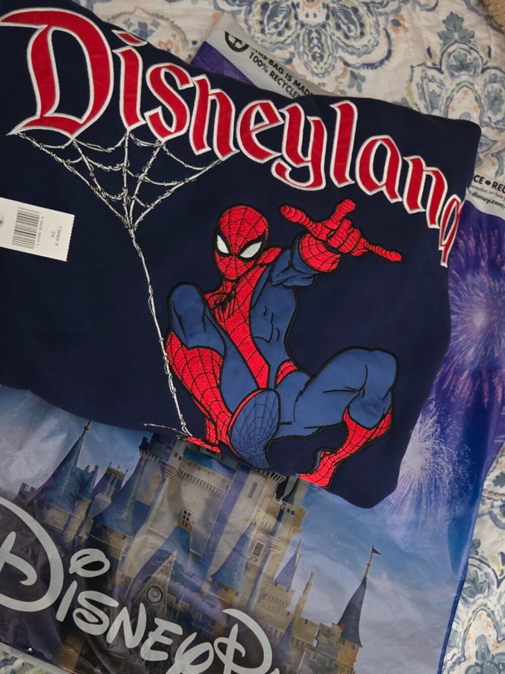 DISNEY PARKS Disneyland Spider-Man Hoodie